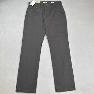 Goodfellow & Co Mens Jeans 34x32 Dark Grey Slim Straight Mid Rise Stretch NWT